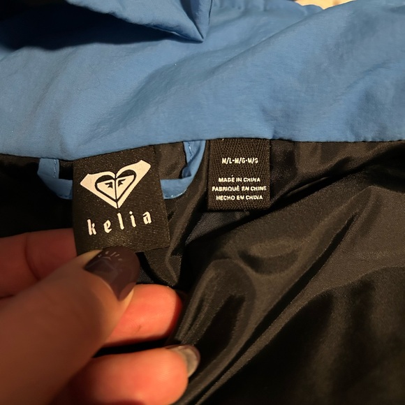 Roxy Kelia Oversized Windbreaker NWOT - Picture 5 of 8